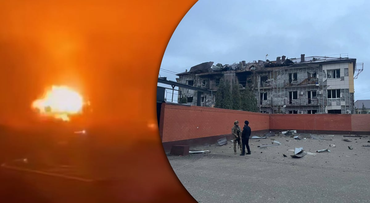 Атака беспилотников по зданию ФСБ в Чечне: есть раненые