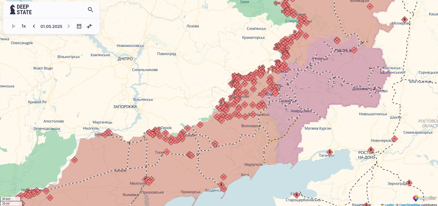 Даже не 1%: сколько территории Украины оккупировала за год  армия РФ