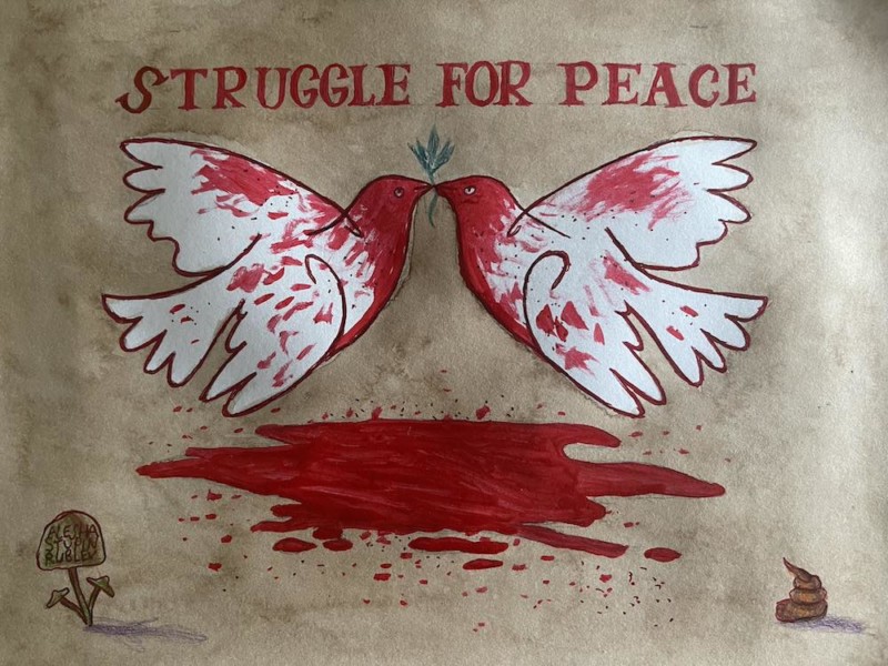 Мне хочется верить, что мир все же придет на украинскую землю.