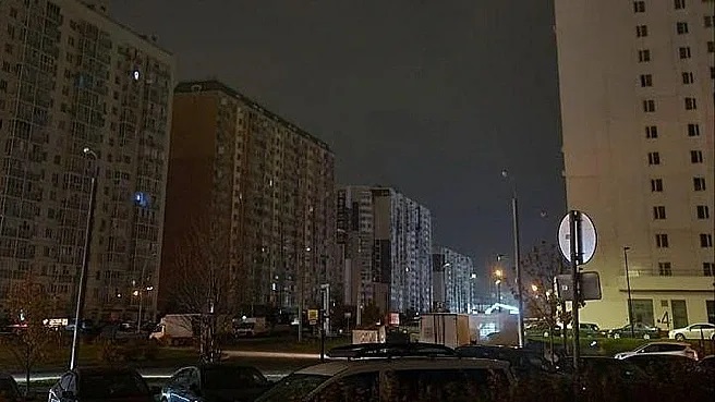 В нескольких районах Москвы произошел блэкаут