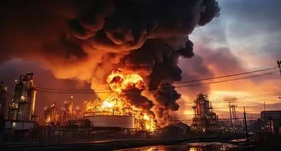 Силы обороны атаковали крупнейший нефтезавод на юге России