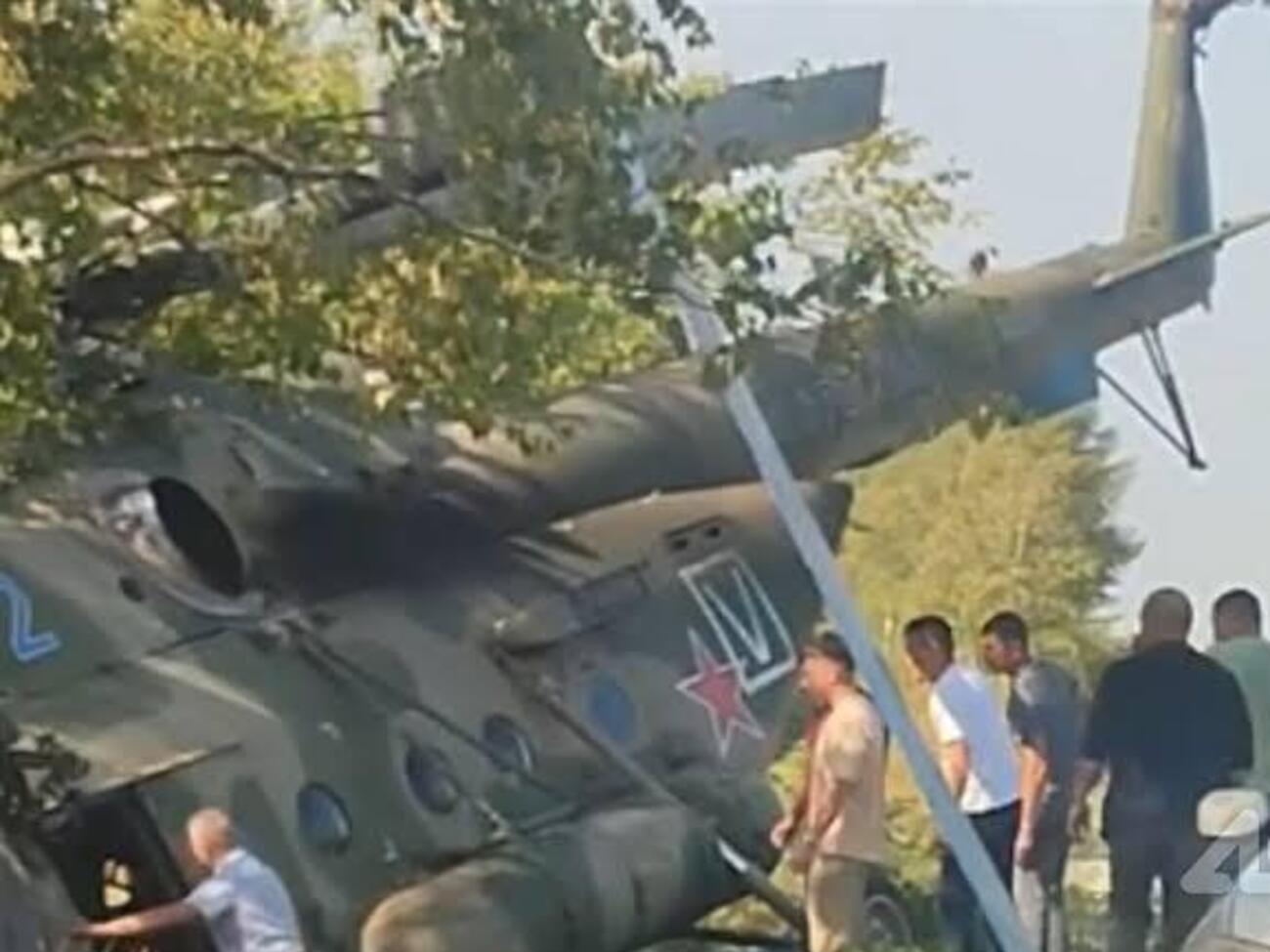 Сцена, как эпично грохнулся Ми-8, не хуже, чем в "Форсаже"