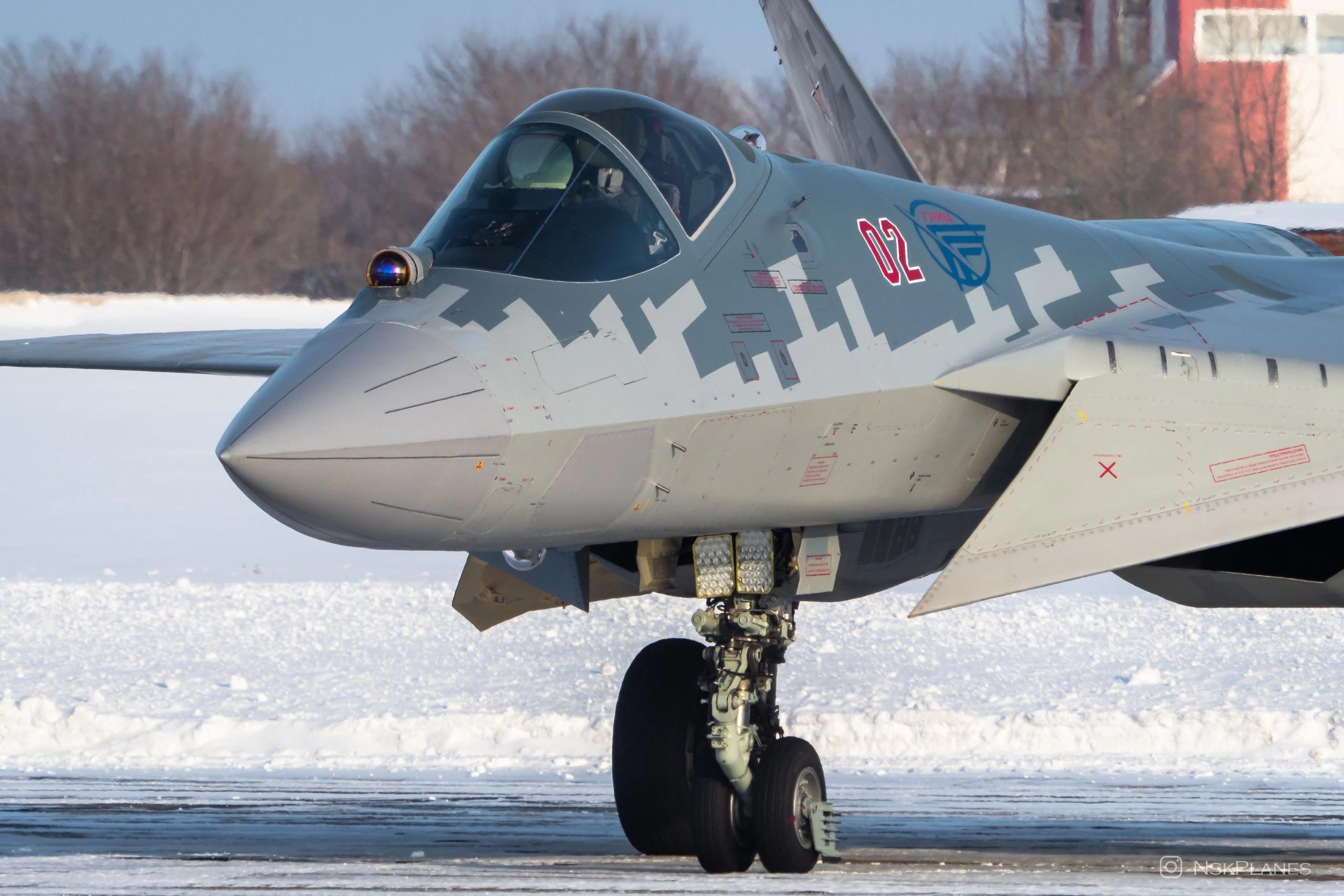 Россия потеряла четвёртый новейший истребитель Су-57 в 2026 году